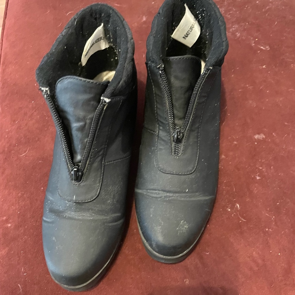 Womens Black Booties